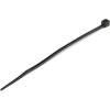 StarTech.com 8″(20cm) Cable Ties – 1/8″(4mm) Wide, 2-1/8″(55mm) Bundle Diameter, 50lb(22kg) Tensile Strength, Nylon Self Locking Zip Ties w/Curved Tip – 94V-2/UL Listed, 1000 Pack – White, TAA(Black)