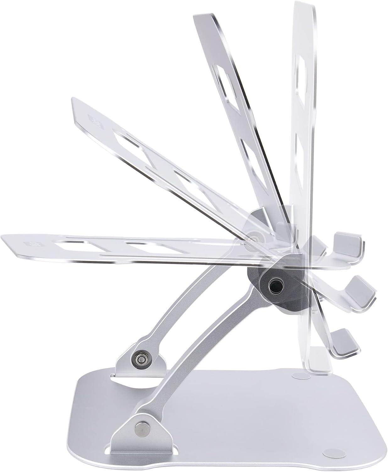 imageStarTechcom ADJLaptopRiser Notebook Stand 47quot x 89quot x 106quot Silver