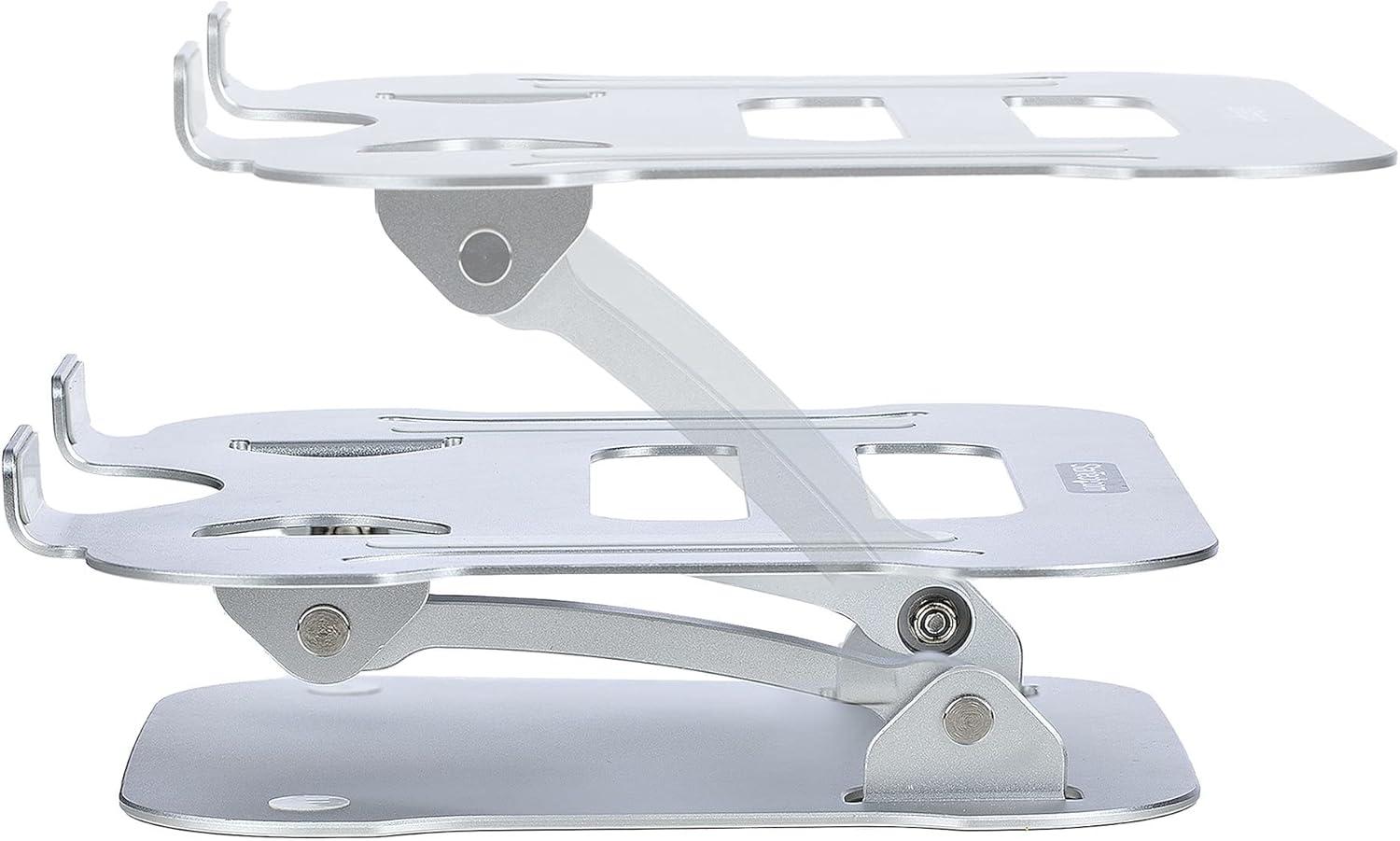 imageStarTechcom ADJLaptopRiser Notebook Stand 47quot x 89quot x 106quot Silver