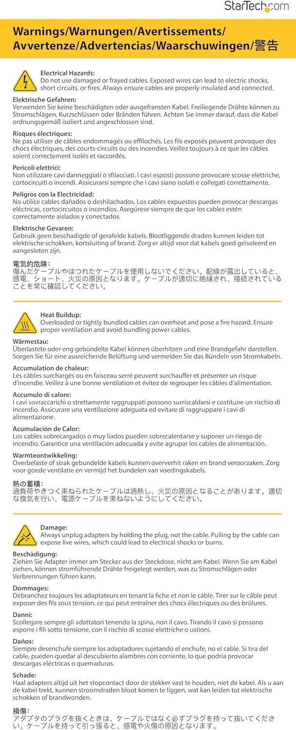 imageStarTechcom 100W USBC Wall Charger 2X USBC2x USBA USB PD 30 Fast Charging Portable GaN Charger Power Adapter for MacBook ProAir Dell XPS iPhone 15Pro iPad Pro Samsung S23S24