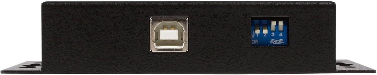 imageStarTechcom 6ft 18m 1Port Professional RS422485 USB Serial Cable Adapter with COM Retention USB to RS422 Adapter TAAhub with Optical Isolation