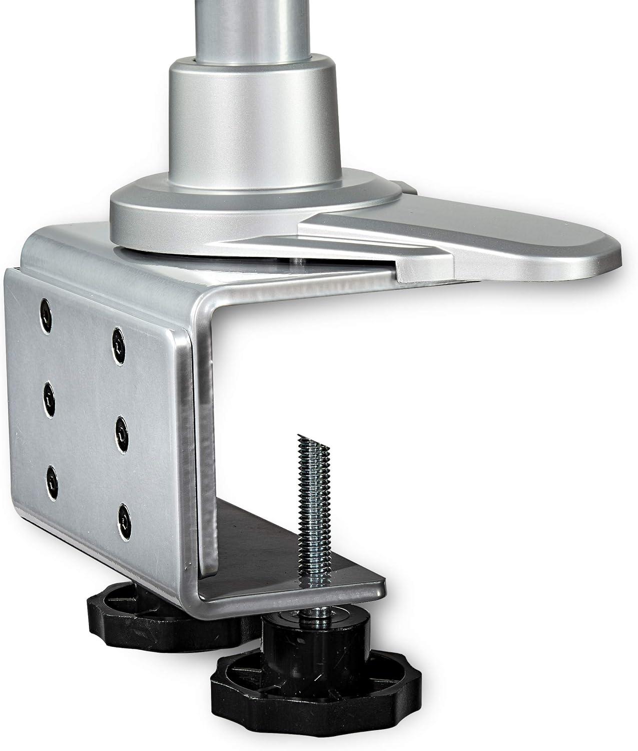 imageStarTechcom Desk Mount Monitor Arm for UHD iMac and Apple Thunderbolt Displays up to 49quot 309lb14kg Articulating Height Adjustable Single Monitor Pole Mount Clamp or Grommet Base TAAQuad