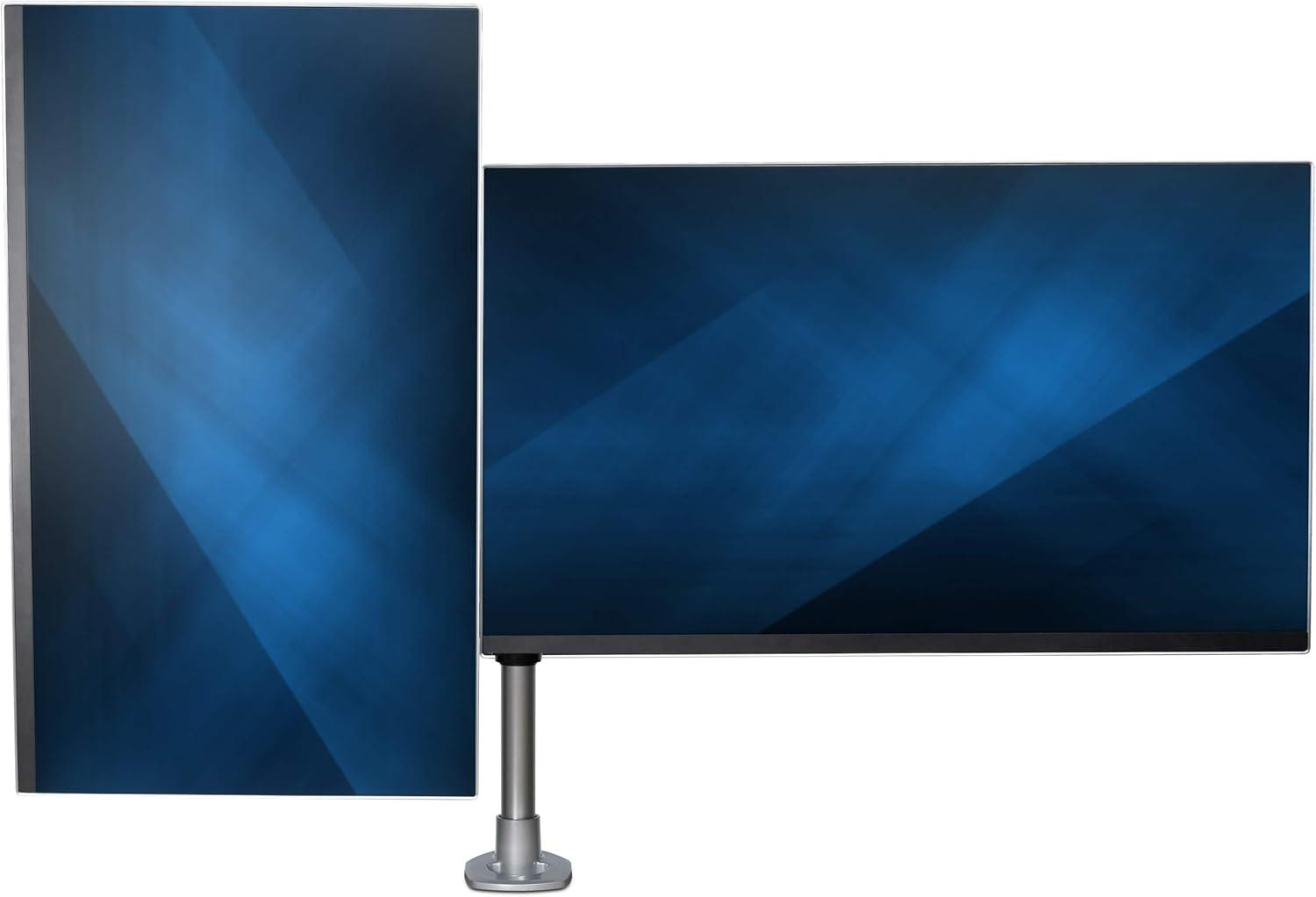 imageStarTechcom Desk Mount Monitor Arm for UHD iMac and Apple Thunderbolt Displays up to 49quot 309lb14kg Articulating Height Adjustable Single Monitor Pole Mount Clamp or Grommet Base TAADual