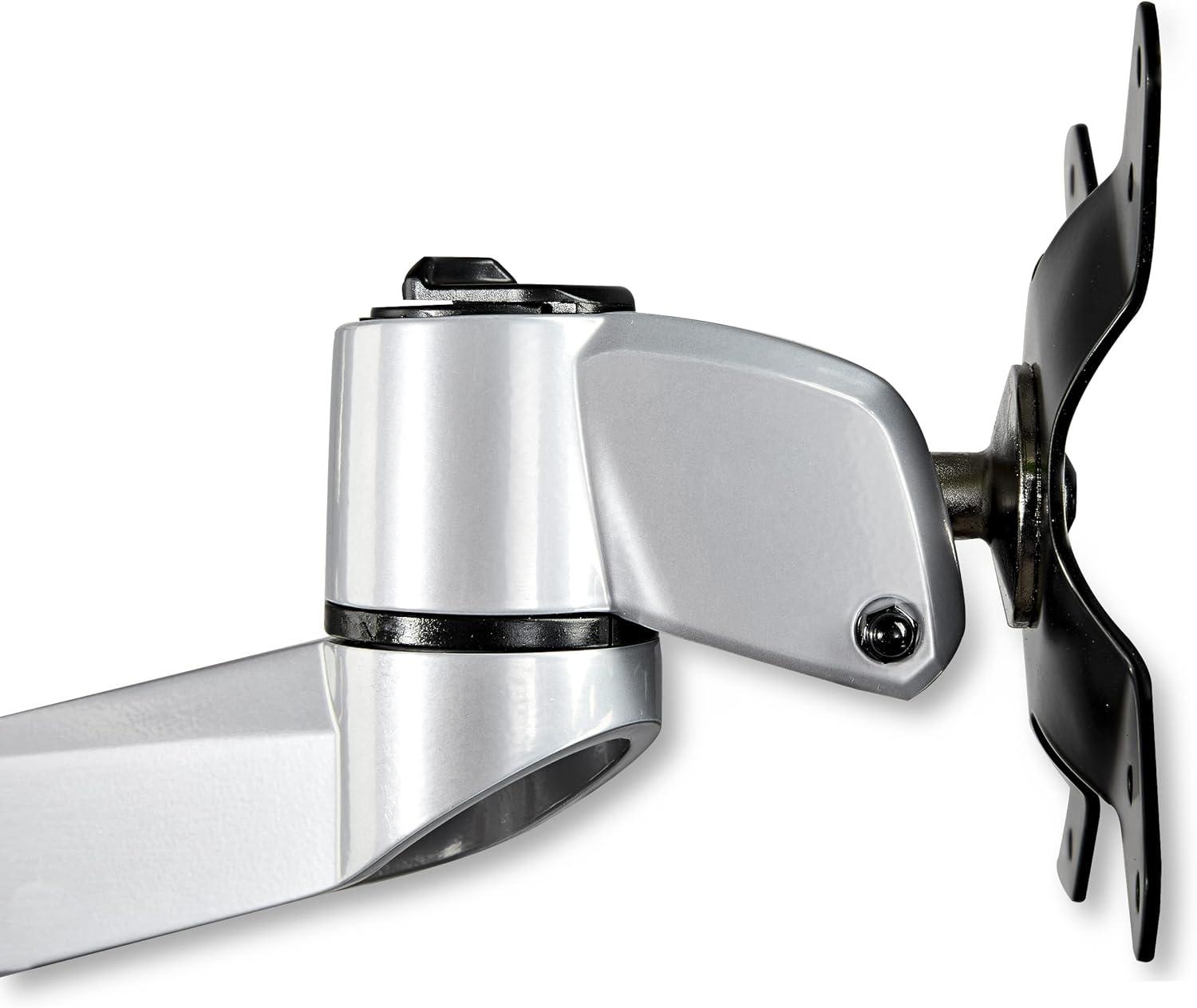 imageStarTechcom Desk Mount Monitor Arm for UHD iMac and Apple Thunderbolt Displays up to 49quot 309lb14kg Articulating Height Adjustable Single Monitor Pole Mount Clamp or Grommet Base TAAQuad