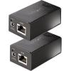 StarTech.com 150m (492ft) USB 2.0 Extender Over Cat5e/Cat6 Ethernet Cable, Externally Powered USB Extender via RJ45/Network Cable, USB Over Ethernet Cable Extender/Adapter, TAA (C15012-USB-EXTENDER)