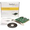 StarTech.com 7 Port PCI USB Card Adapter – PCI to USB 2.0 Controller Adapter Card – Full Profile Expansion Card, TAA (PCIUSB7)(PCI)