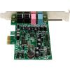 StarTech.com 7.1 Channel Sound Card – PCI Express – 24-bit – 192KHz – SPDIF Digital Optical and 3.5mm Analog Audio (PEXSOUND7CH)
