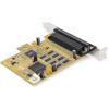 StarTech.com 8-Port PCI Express RS232 Serial Adapter Card, PCIe to Serial DB9 Card, 16C1050 UART, 15kV ESD – Windows Only, TAA