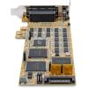 StarTech.com PCI Express Serial Card – 16 DB9 RS232 Ports – Low + Full Profile – Multiport Serial Adapter – PCIe Serial Card , TAA (PEX16S550LP)