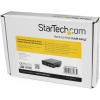 StarTech.com USB to Serial Adapter Hub – 4 Port – Wall Mount – COM Port Retention – Texas Instruments – USB to RS232 Adapter (ICUSB2324X), Black(Industrial)