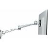 StarTech.com Wall Mount Monitor Arm – Articulating Ergonomic VESA Wall Mount Monitor Arm – 20″ Long – Single Display up to 34″(30.9lb/14kg) – Swivel/Tilt/Rotate – Adjustable Screen Mount, TAA(Silver)