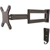 StarTech.com Wall Mount Monitor Arm – Dual Swivel – For VESA Mount Monitors / Flat-Screen TVs up to(Black)