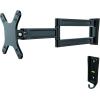 StarTech.com Wall Mount Monitor Arm – Dual Swivel – For VESA Mount Monitors / Flat-Screen TVs up to(Black)
