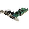StarTech.com 2 Port PCI RS422/485 Serial Adapter Card with 161050 UART – Serial Adapter – PCI-X – RS-422/485 x 2, TAA (PCI2S4851050)