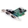 StarTech.com 2-Port PCI Express RS232 Serial Adapter Card, PCIe to Dual Serial DB9, Windows/Linux, TAA – Replaced by PEX2S953