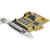StarTech.com 8-Port PCI Express RS232 Serial Adapter Card, PCIe to Serial DB9 Card, 16C1050 UART, 15kV ESD – Windows Only, TAA