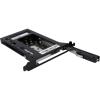 StarTech.com Mobile Rack Backplane for 2.5″ SATA/SAS Drive – Supports 5mm-15 mm SSDs/HDDs – Hot Swap Vented Metal Enclosure (SATSASBP125)(1-Bay (2.5in SATA))