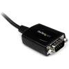 StarTech.com 1 ft. USB to RS232 Serial DB9 Adapter Cable with COM Port Retention – Up to 920 kpbs USB A to DB9 Serial Adapter , TAA (ICUSB232PRO)