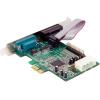StarTech.com 2S1P Native PCI Express Parallel Serial Combo Card with 16550 UART – PCIe 2x Serial 1x Parallel RS232 Adapter Card , TAA (PEX2S5531P)