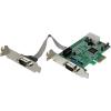StarTech.com 2-Port Low Profile PCI Express RS232 Serial Adapter Card, PCIe to DB9, Windows/Linux, TAA – Replaced by PEX2S953LP