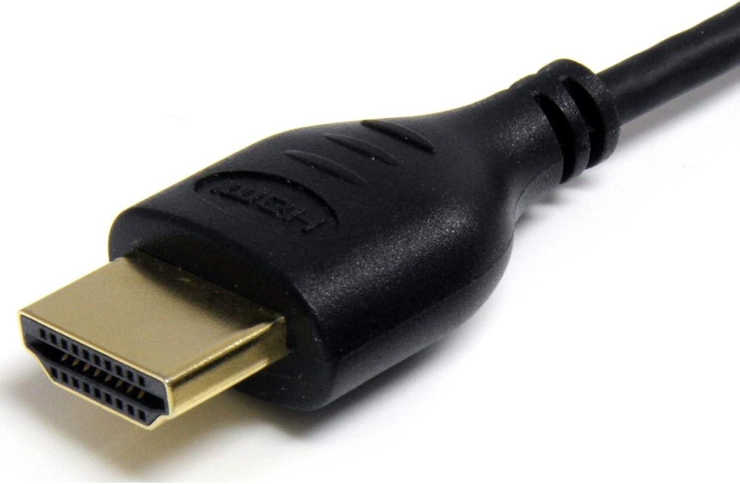 imageStarTechcom 10ft HDMI Cable  4K High Speed HDMI Cable with Ethernet  4K 30Hz UHD HDMI Cord  102 Gbps Bandwidth  HDMI 14 Video  Display Cable MM 28AWG  HDCP 14  Black HDMIMM10HS6 ft