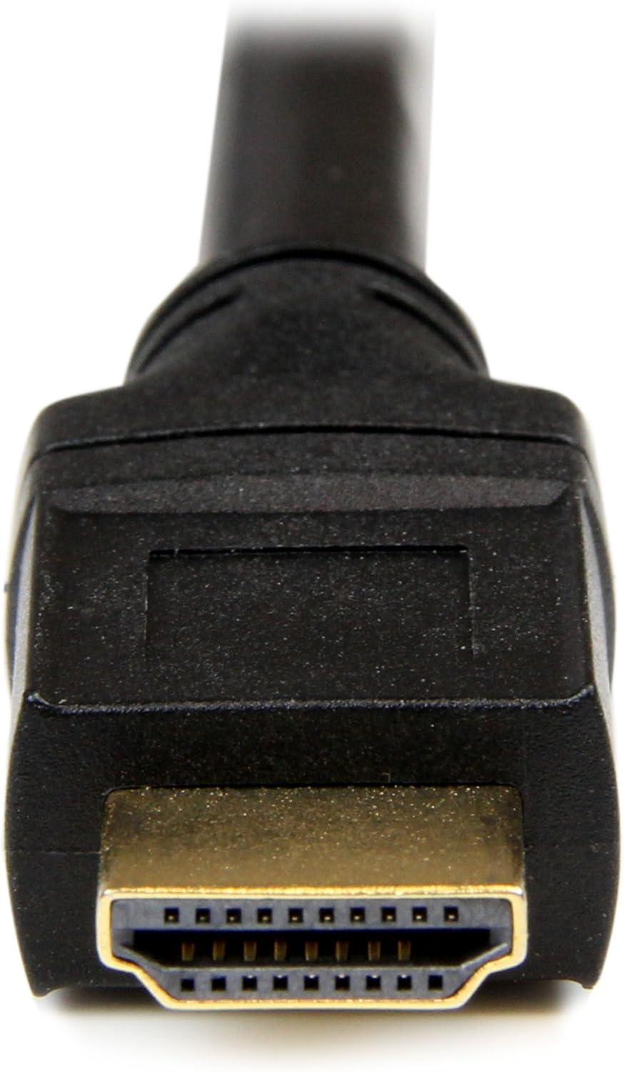 imageStarTechcom 25ft Plenum Rated HDMI Cable 4K High Speed Long HDMI Cord wEthernet 4K30Hz UHD 102 Gbps HDCP 14 in Wall Plenum HDMI 14 Display Cable HDMI to HDMI Computer to TV Cable HDPMM2525 ft  75m