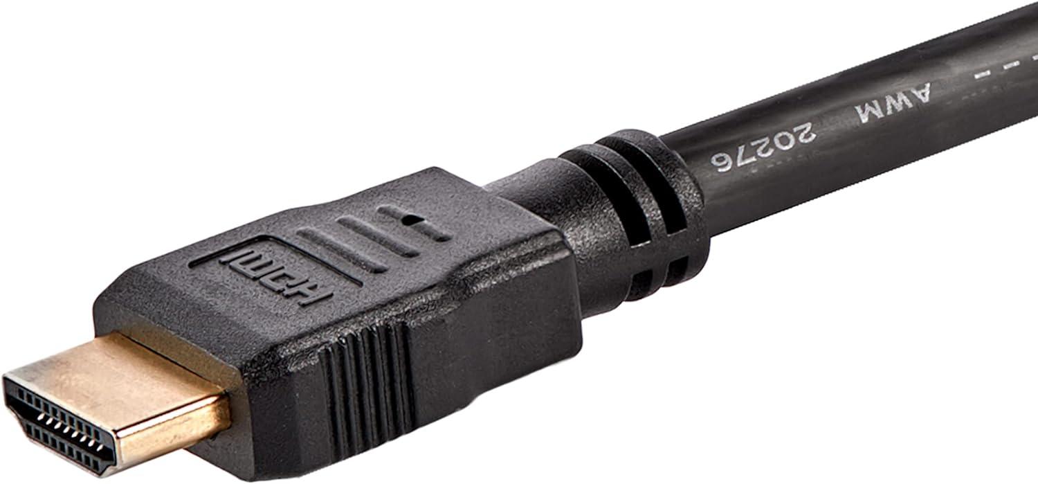 imageStarTechcom 3 ft HDMI to DVID Cable  HDMI to DVI Adapter  Converter Cable  1x DVID Male 1x HDMI Male  Black 3 feet HDDVIMM36 ft  2 m