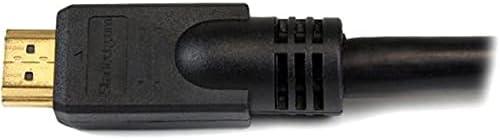 imageStarTechcom 40 ft High Speed HDMI Cable MM  4K  30Hz  No Signal Booster Required  HDMI to HDMI  AudioVideo  GoldPlated HDMM40 Black50 ft  15m