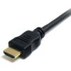 StarTech.com 10ft HDMI Cable – 4K High Speed HDMI Cable with Ethernet – 4K 30Hz UHD HDMI Cord – 10.2 Gbps Bandwidth – HDMI 1.4 Video / Display Cable M/M 28AWG – HDCP 1.4 – Black (HDMIMM10HS)(6 ft)