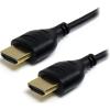 StarTech.com 10ft HDMI Cable – 4K High Speed HDMI Cable with Ethernet – 4K 30Hz UHD HDMI Cord – 10.2 Gbps Bandwidth – HDMI 1.4 Video / Display Cable M/M 28AWG – HDCP 1.4 – Black (HDMIMM10HS)(3 ft)
