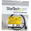 StarTech.com 1m Slim HDMI Cable w/ Low Profile Metal Connectors – 4K High Speed HDMI Cable w/ Ethernet – 4K 30Hz UHD HDMI Cord – 10.2 Gbps – HDMI 1.4 Video / Display Cable 36AWG – HDCP 1.4 (HDPSMM1M)(3ft (1m))