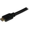 StarTech.com 25ft Plenum Rated HDMI Cable, 4K High Speed Long HDMI Cord w/Ethernet, 4K30Hz UHD, 10.2 Gbps, HDCP 1.4, in Wall Plenum HDMI 1.4 Display Cable, HDMI to HDMI Computer to TV Cable (HDPMM25)(50 ft / 15m)