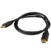 StarTech.com 3ft (1m) Premium Certified HDMI 2.0 Cable with Ethernet – High Speed Ultra HD 4K 60Hz HDMI Cable HDR10 – HDMI Cord (Male/Male Connectors) – for UHD Monitors, Displays (HDMM1MP), Black(Cable)