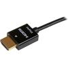 StarTech.com 3m Micro HDMI to HDMI Cable with Ethernet – 4K 30Hz Video – Durable High Speed Micro HDMI Type-D to HDMI 1.4 Adapter Cable/Converter Cord – UHD HDMI Monitors/TVs/Displays – M/M (HDADMM3M)(15 ft / 4.5m)