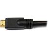 StarTech.com 40 ft High Speed HDMI Cable M/M – 4K @ 30Hz – No Signal Booster Required – HDMI to HDMI – Audio/Video – Gold-Plated (HDMM40) Black(50 ft / 15m)