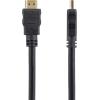 StarTech.com 40 ft High Speed HDMI Cable M/M – 4K @ 30Hz – No Signal Booster Required – HDMI to HDMI – Audio/Video – Gold-Plated (HDMM40) Black(6 ft / 2 m)