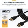 StarTech.com 6ft (2m) Slim HDMI Cable, Flexible Premium HDMI 2.0 Cord with Ethernet, UHD 4K 60Hz HDR10, Durable Aramid Fiber Design with TPE Jacket(Black)