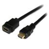 StarTech.com 2m HDMI Extension Cable – Ultra HD 4k x 2k HDMI Cable M/F – 2m HDMI Extension – HDMI Male Female Cable – HDMI Extension cord (HDEXT2M),Black(Electronic Cable)