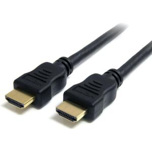 StarTech.com 10ft HDMI Cable – 4K High Speed HDMI Cable with Ethernet – 4K 30Hz UHD HDMI Cord – 10.2 Gbps Bandwidth – HDMI 1.4 Video / Display Cable M/M 28AWG – HDCP 1.4 – Black (HDMIMM10HS)(3 ft)