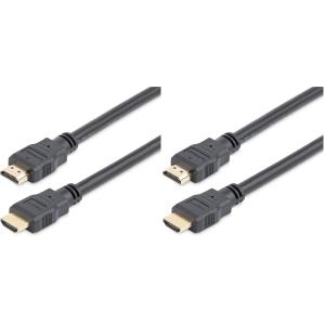 StarTech.com 7m High Speed HDMI Cable Ultra HD 4k x 2k HDMI Cable HDMI to HDMI M/M – 7 meter HDMI 1.4 Cable – Audio/Video Gold-Plated (HDMM7M)(0.3 meter (Pack of 2))