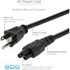 StarTech.com 6ft (1.8m) Laptop Power Cord NEMA 5-15P to C5 (Mickey Mouse) 10A 125V 18AWG Laptop Replacement Charger Cord Brick Cord – UL Listed (PXT101NB3S)(6 ft)