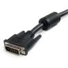StarTech.com DVI-I Extension Cable – 10 ft – Dual Link – Digital and Analog – Male to Female Cable – Computer Monitor Cable – DVI Cord (DVIIDMF10),Black(6 ft)