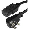 StarTech.com 10ft (3m) Computer Power Y Cord, NEMA 5-15P to 2x C13, 10A 125V, 18AWG, Replacement AC Power Cord, Printer Power Cord, PC Power Supply Cable, Monitor Power Cable – UL Listed (PXT101Y10)(10 ft)
