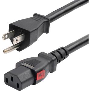 StarTech.com 10ft (3m) Computer Power Y Cord, NEMA 5-15P to 2x C13, 10A 125V, 18AWG, Replacement AC Power Cord, Printer Power Cord, PC Power Supply Cable, Monitor Power Cable – UL Listed (PXT101Y10)(12 ft)