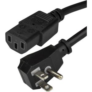 StarTech.com 10ft (3m) Computer Power Y Cord, NEMA 5-15P to 2x C13, 10A 125V, 18AWG, Replacement AC Power Cord, Printer Power Cord, PC Power Supply Cable, Monitor Power Cable – UL Listed (PXT101Y10)(6 ft)