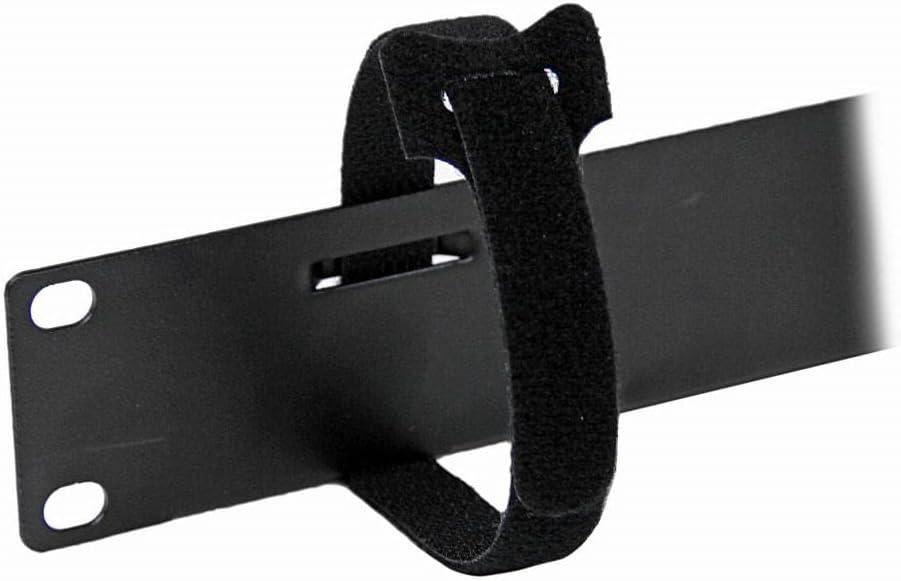 imageStarTechcom Horizontal 1U Server Rack Cable Management Finger Duct w Cover 19quot Network Rack Wire Duct Raceway Panel Slotted Wire Duct CMDUCT1UX1U