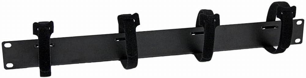 imageStarTechcom Horizontal 1U Server Rack Cable Management Finger Duct w Cover 19quot Network Rack Wire Duct Raceway Panel Slotted Wire Duct CMDUCT1UX1U
