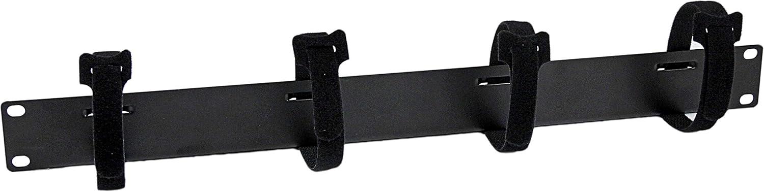 imageStarTechcom Horizontal 1U Server Rack Cable Management Finger Duct w Cover 19quot Network Rack Wire Duct Raceway Panel Slotted Wire Duct CMDUCT1UX1U
