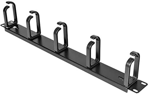 imageStarTechcom Horizontal 1U Server Rack Cable Management Finger Duct w Cover 19quot Network Rack Wire Duct Raceway Panel Slotted Wire Duct CMDUCT1UX1U