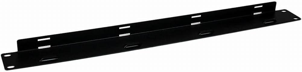 imageStarTechcom Horizontal 1U Server Rack Cable Management Finger Duct w Cover 19quot Network Rack Wire Duct Raceway Panel Slotted Wire Duct CMDUCT1UX1U
